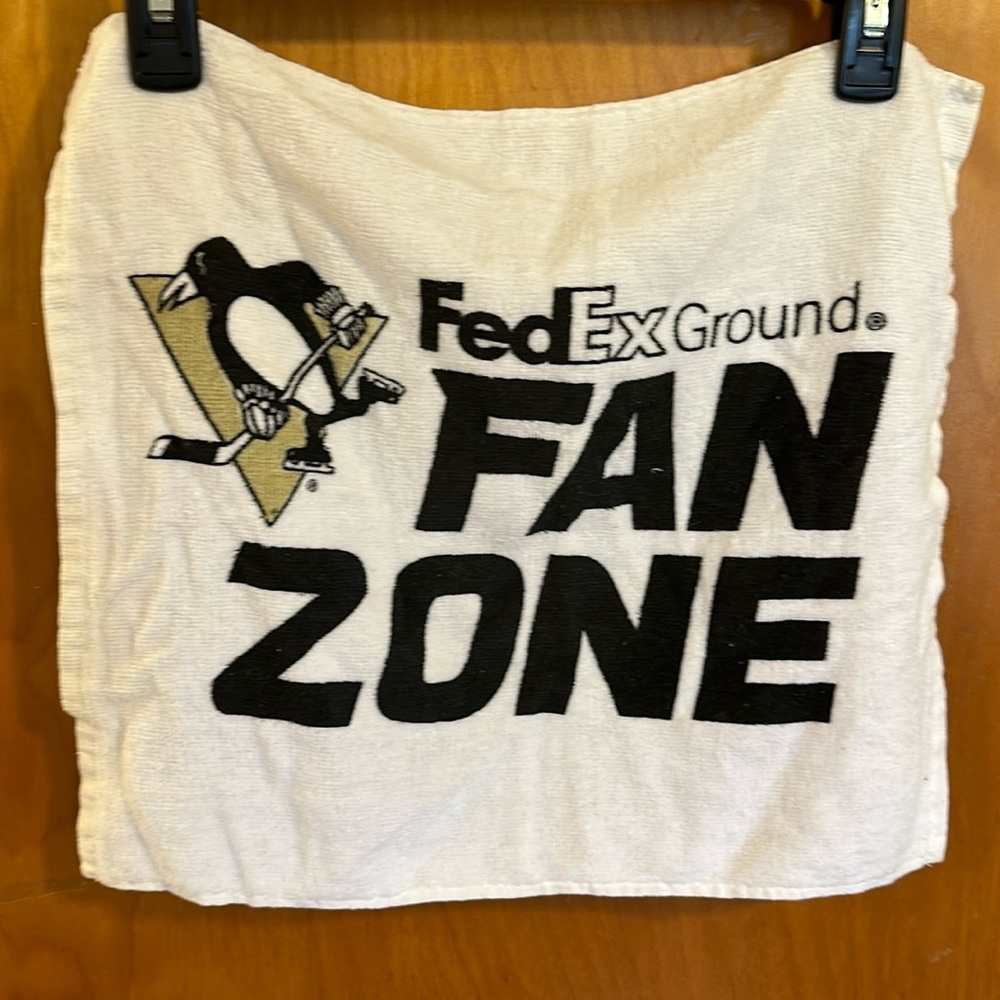 Penguins Fan Zone towel